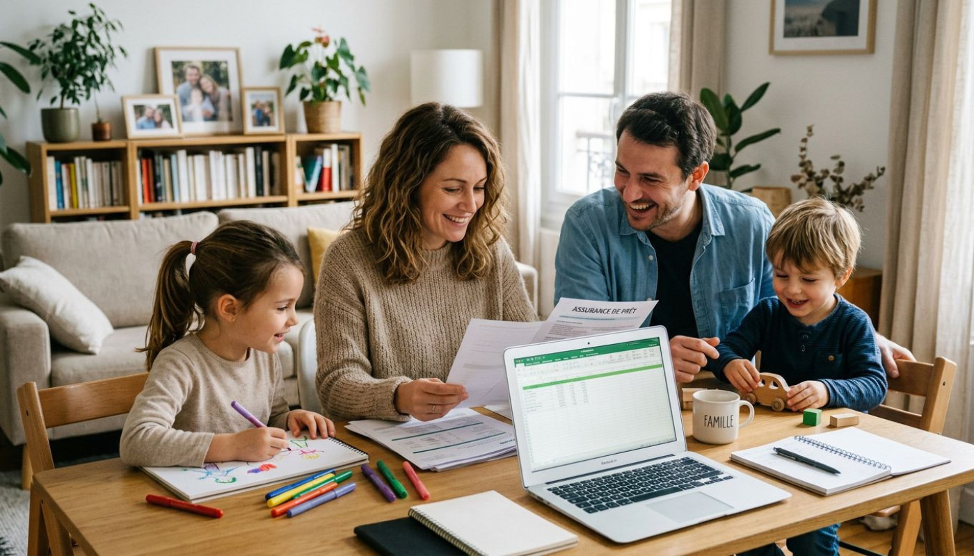 Réinventer son budget famille grâce à l’assurance de prêt immobilier